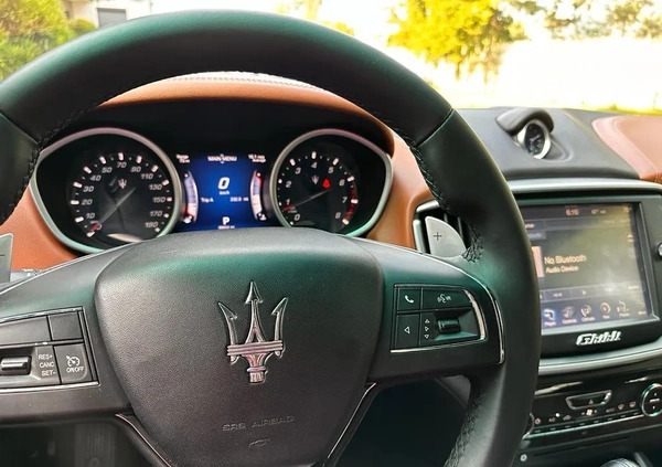 Maserati Ghibli cena 115000 przebieg: 159000, rok produkcji 2015 z Bełchatów małe 37